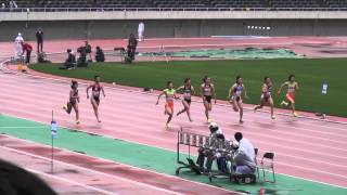 2015 Oda Memorial Women100m heat3 Anna DOI 11.75(+0.2) 土井杏南