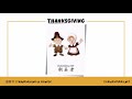 感恩节中文学习 learn about thanksgiving in chinese thanksgiving chinese vocabulary slow listening