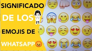 Qué significan los EMOJIS 🙂de Whatsapp?