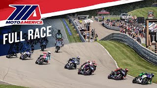 MotoAmerica REV'IT! Twins Cup Race 1 at Pittsburgh 2023