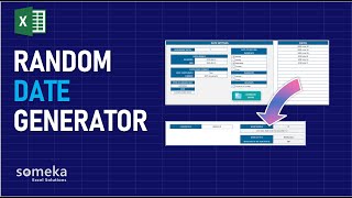 Random Date Generator Excel Template