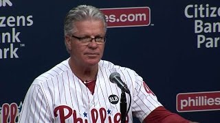 NYM@PHI: Mackanin talks home runs, pitching in loss