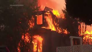 Stars flee as wildfires tear through Los Angeles