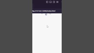 html css bouncing ball animated loader #shorts