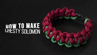 รีวิว ถักเชือกพาราคอร์ด Paracord 550 (How to make Chesty Solomon)