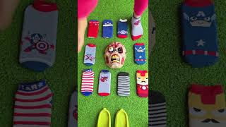 Which socks are suitable for her? 🖐️😲🦶 excellent video #viral #shorts #trending