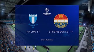 FIFA 22 | Malmö FF vs Strømsgodset IF - UEFA Champions League | Gameplay
