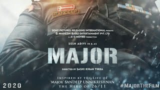 Adivi Sesh Major movie first look Poster ll Major first look ll Adivi Sesh,Sashi Kiran Tikka