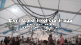 Gigantische Stimmung beim Alpenregions-Treffen in Garmisch: Tiroler feiern und singen im Festzelt