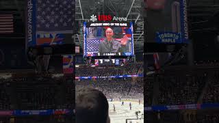 Military Hero of the Game - New York Islanders; UBS Arena