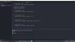 Code Now! - JavaScript if statements and variables