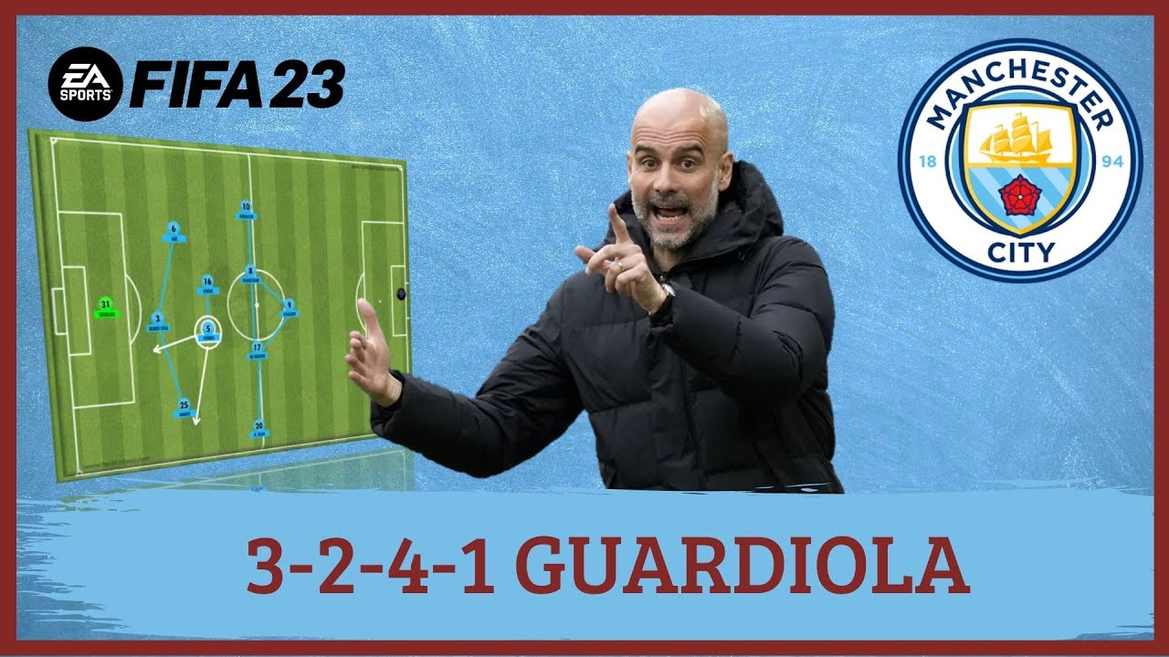 Pep Guardiola 3-2-4-1 Manchester City FIFA 23 |Tácticas| Stones De DFC ...