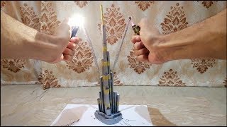 How To Make A Burj Khalifa Fireworks Skyscraper