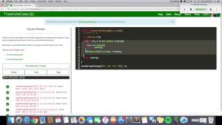 FreeCodeCamp: Chunky Monkey