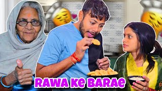 रवा के बड़ा की रेसिपी with हरी चटनी | Ankush Saxena | Swati Shrivatav | Cute Couple