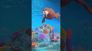 Sea Animal Song #trending #viral #popular #babysongs #kidsmusic #shorts #learning #seaanimals