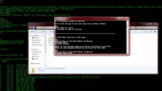 Advanced Batch File Notepad Program