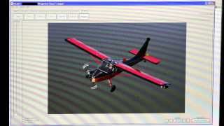 Dimension Engineering DELight LED Controller - simulator test for RC plane Glasair