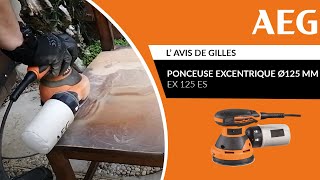 Ponceuse excentrique Ø125mm EX 125 ES AEG - L’avis de Gilles