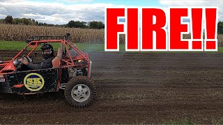 SXS Blog Racetober 2021 HONDA Buggy ON FIRE!