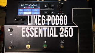 Line 6 POD Go | FW 2.50 New Models Playthrough