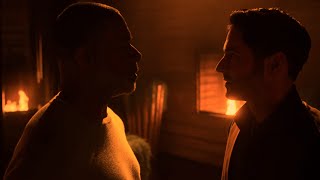 Lucifer 5x10 - Lucifer and God sings I Dreamed a Dream