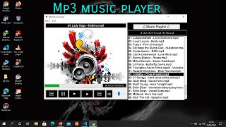 Make a music player with python