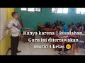 Hanya karena 1 kesalahan, guru ini ditertawakan murid 1 kelas