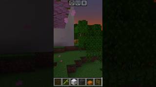 how to make a cherry blossom in Minecraft