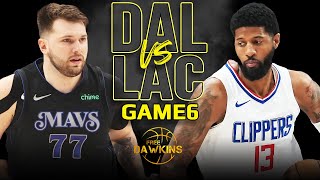 Los Angeles Clippers vs Dallas Mavericks Game 6  Highlights | 2024 WCR1 | FreeDa