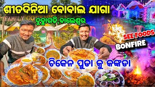 ଚିକେନ ପୁଡା କୁ କଙ୍କଡା🦀 ଚିଙ୍ଗୁଡ଼ି🦐 ଏଥର  Picnic Baleswar re 🔥/ Dublagadi Beach Cottage /Price ❓