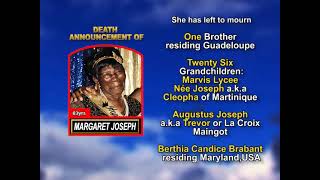 Margaret Joseph long 1