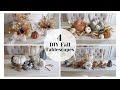 DIY Fall Tablescapes | DIY Fall Table Centerpieces | Fall Table Decor | Thanksgiving Tablescapes