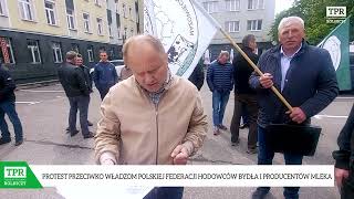 Protest producentów mleka: nie zmienia się reguł przed wyborami