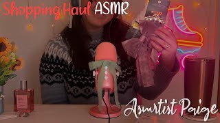 Shopping Haul ASMR 🛍️👗💄— Whisper Ramble, show and tell, assorted triggers