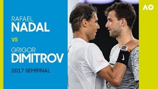 Rafael Nadal v Grigor Dimitrov - Australian Open 2017 Semifinal | AO Classics