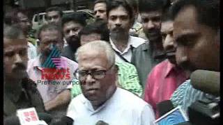 VS Achuthanandan reaction on Asianet News Team Attacked