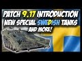 ► World of Tanks: 9.17 - New Special Swedish Tanks (Strv 103B), Tank Buffs! - Patch 9.17 Update