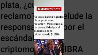 Javier Milei, estafa #cripto #libra #criptomonedas