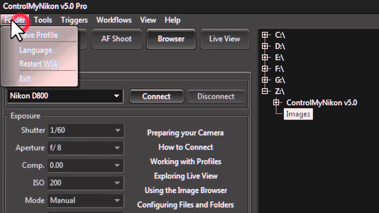 Controlmynikon 5 Language Youtube