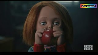 Chucky 2x03🎃Chucky Tierno Ayuda a Jake,Chucky Tierno come Manzana🍎Chucky S2 cute chucky eats apple 🍎