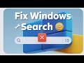 Fix Windows 11 Search Bar Not Working (Easy Step-by-Step)