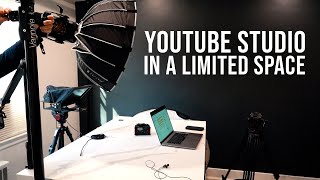 How to Setup a YouTube Studio in a Small Space