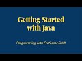 Getting Started with Java using Eclipse