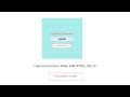 Captcha Generator Video with HTML, CSS, JS || Complete code