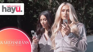 Kim and Paris Hilton Reunite for a Skims Photoshoot | Season 20 | Keeping Up With The Kardashians