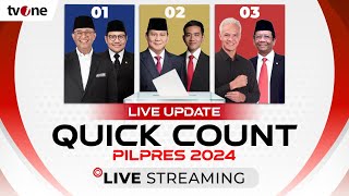 LIVE UPDATE QUICK COUNT - HITUNG CEPAT PILPRES 2024 | Presiden Pilihan Rakyat tvOne