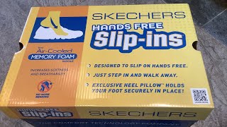 Skechers Summits AT Slip-Ins, unboxed \u0026 reviewed. Do you really SLIP-IN SLIP-INS? #skechers