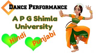 Dance | Teachers' Day 2016 | APG Shimla University | YAAR NA MILEY | VEERVAAR |  NAGADA SANG DHOL |
