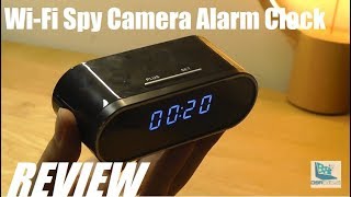 REVIEW: Wi-Fi Hidden Spy Camera Alarm Clock (FHD 1080P)